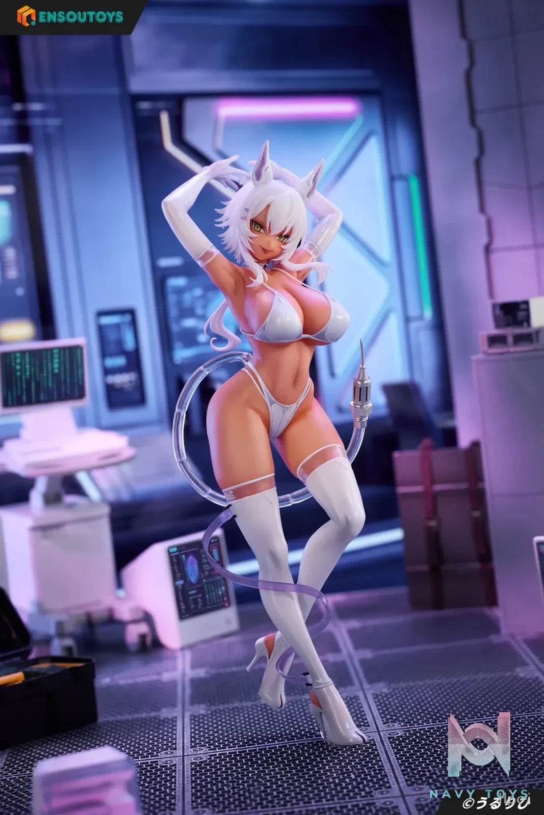 Pink Rouge X EnsouToys – Original Cyber Pets Silky 1/6 Figure (Licensed)