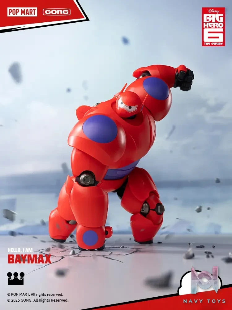 GONG Studio – Big Hero 6 Baymax Assembly Model – 18cm Buildable Action Figure (Licensed)