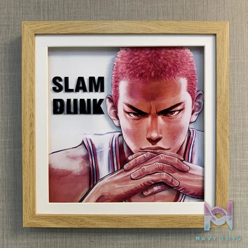 KALA HOME Studio – Hanamichi Sakuragi #01 3D Decorative Painting Slam Dunk