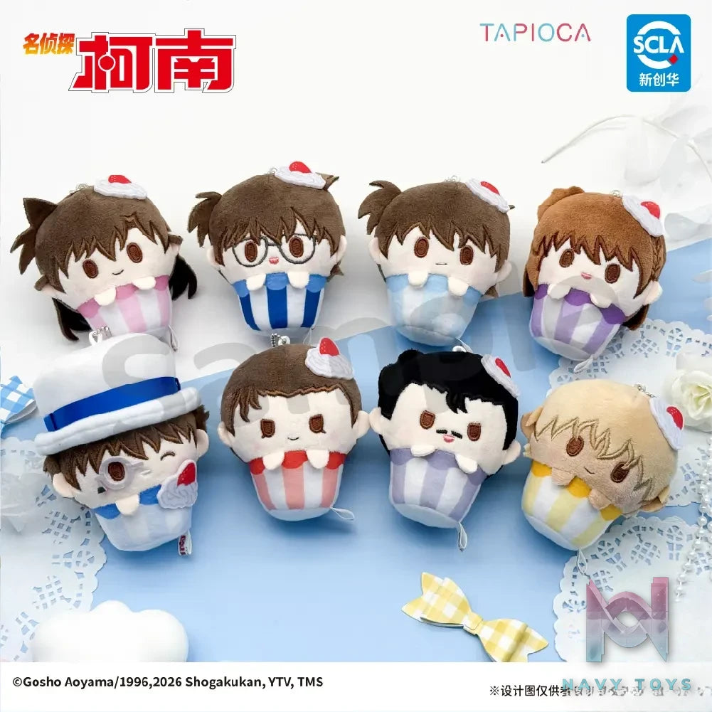 TAPIOCA – Detective Conan Cupcake Plush Blind Box (8 types) (Licensed)