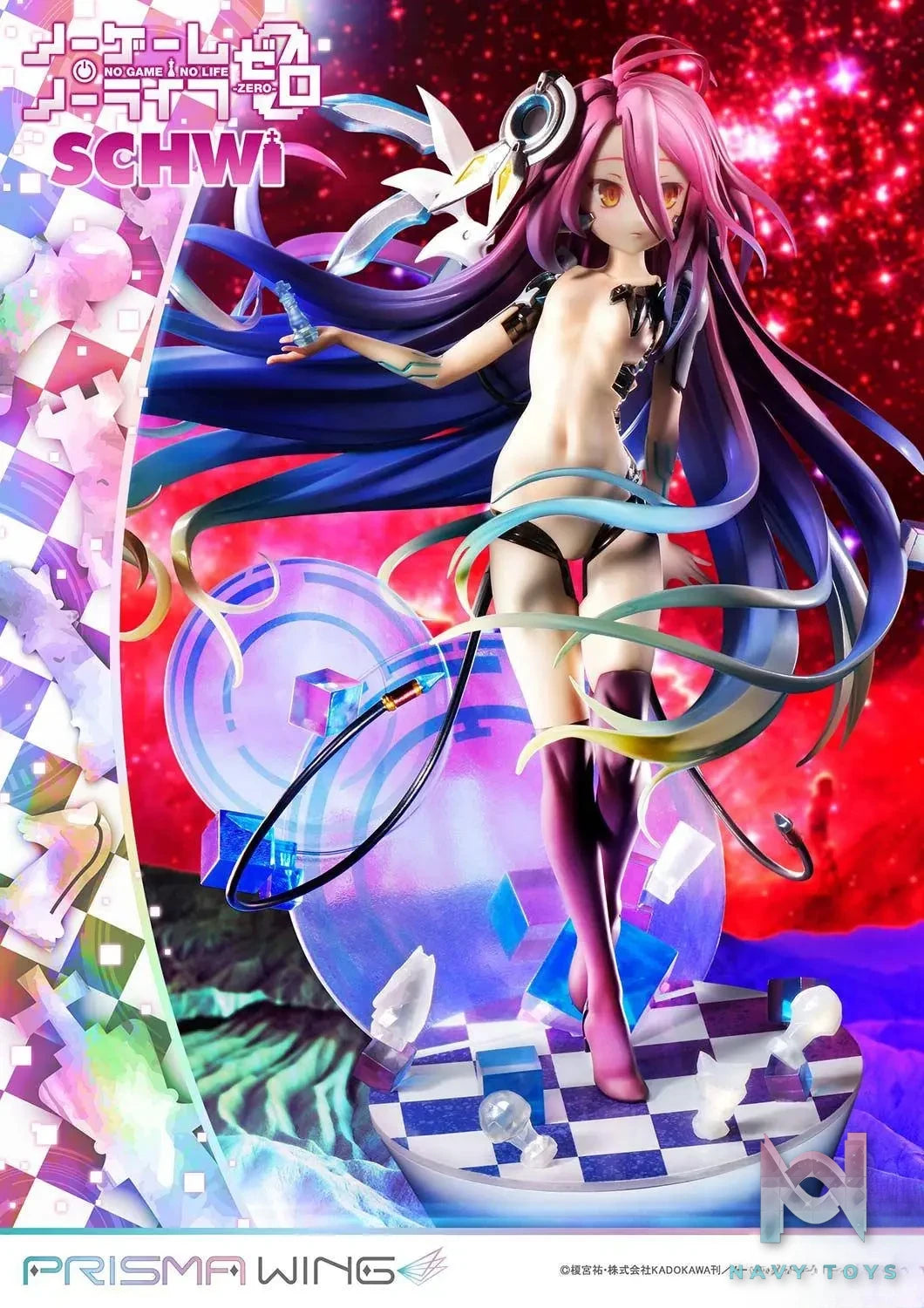 Prime 1 Studio & PRISMA WING Collection – PRISMA WING NO GAME NO LIFE -ZERO- Schwi PWNGNL-02P (Licensed)