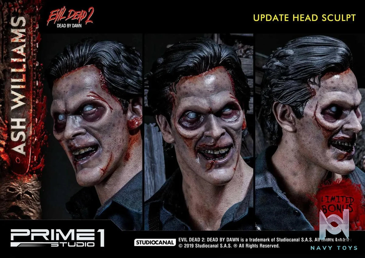 Prime 1 Studio – Museum Masterline Evil Dead 2: Dead By Dawn (Film) Ash Williams MMED2-01 MMED2-01EX MMED2-01EXS (Licensed)