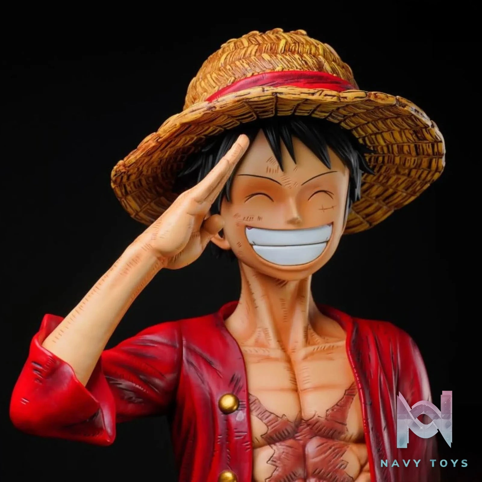LICKING DOG Studio – One Piece Salute Monkey D. Luffy