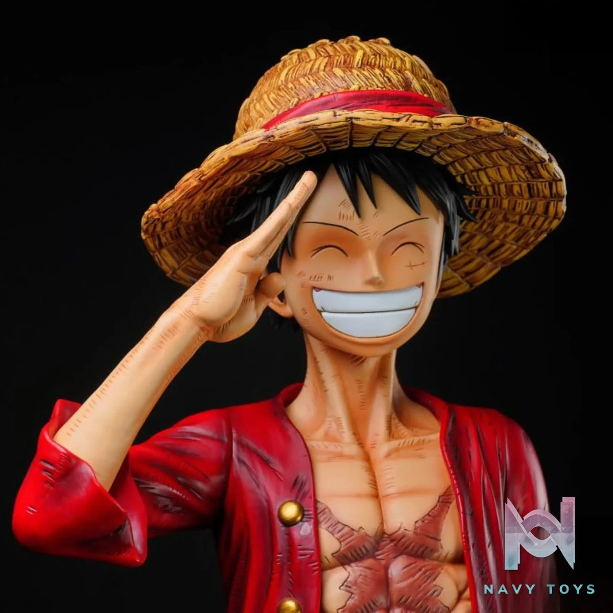 LICKING DOG Studio – One Piece Salute Monkey D. Luffy