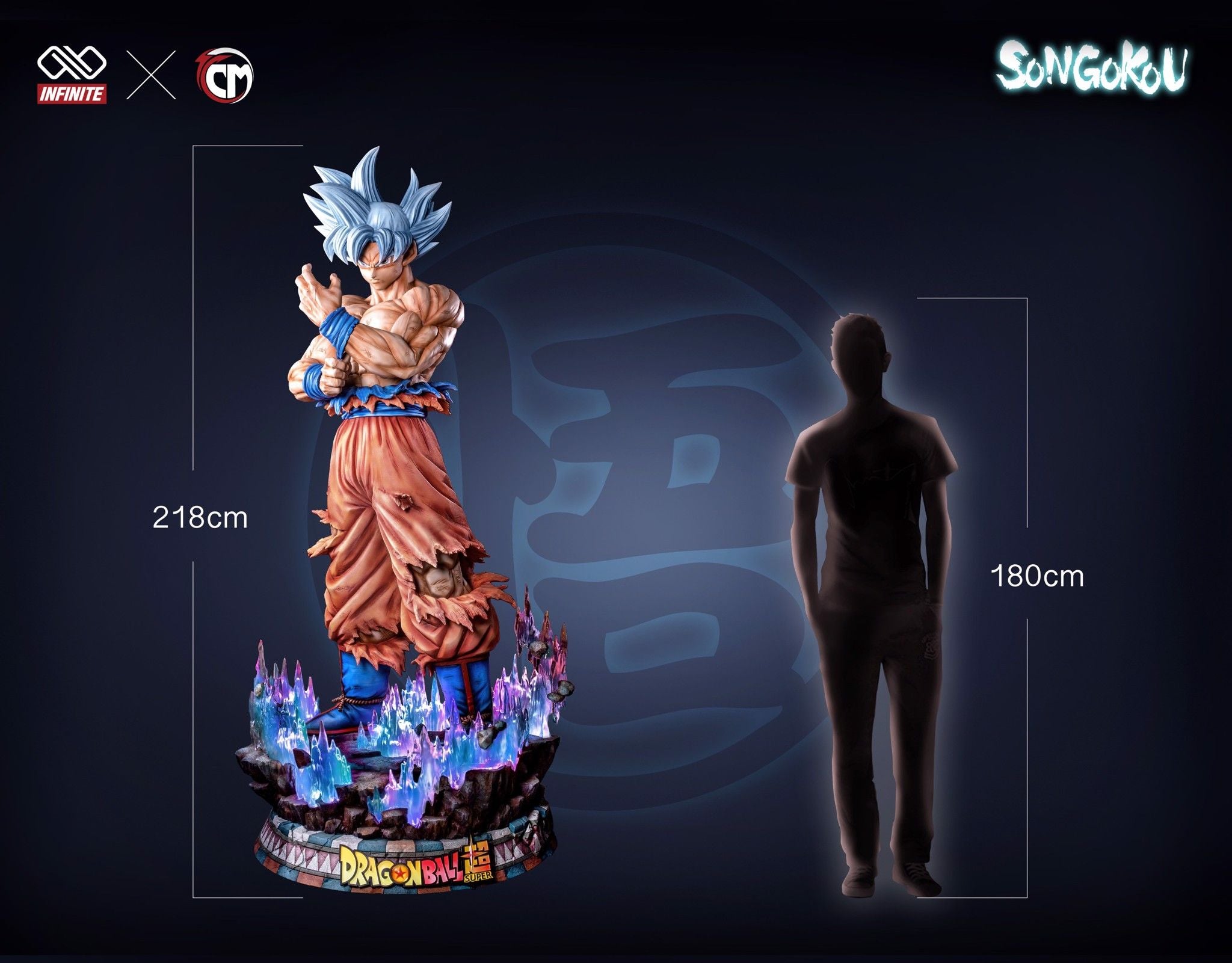 Goku Ultra Instinct Life Size - Dragon Ball - Infinite Studio resin statue infinite studio anime figure