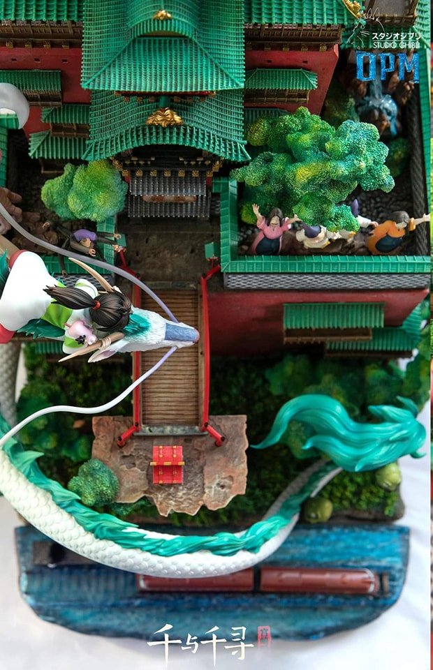 OPM Studio - Chihiro Spirited Away resin statue opm studio anime figure