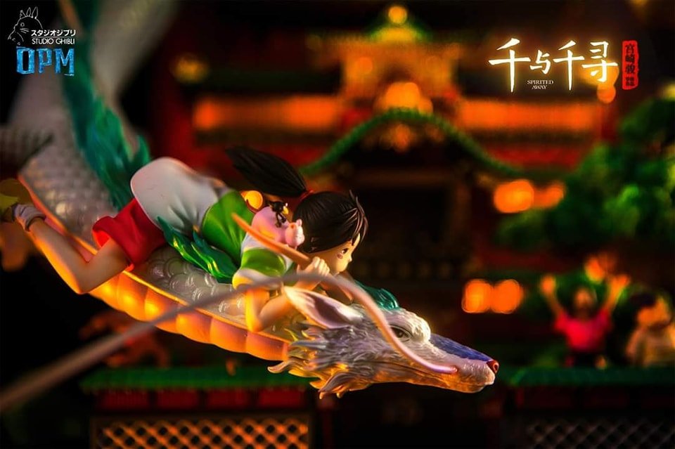 OPM Studio - Chihiro Spirited Away resin statue opm studio anime figure