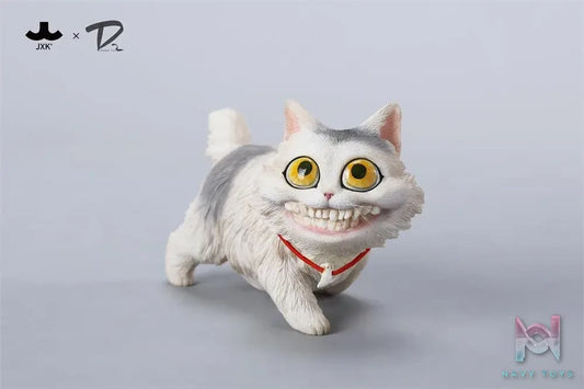 DOUBLE TWO & JXK – Original Urban Legends-Grinning Cat Figurine (Licensed)
