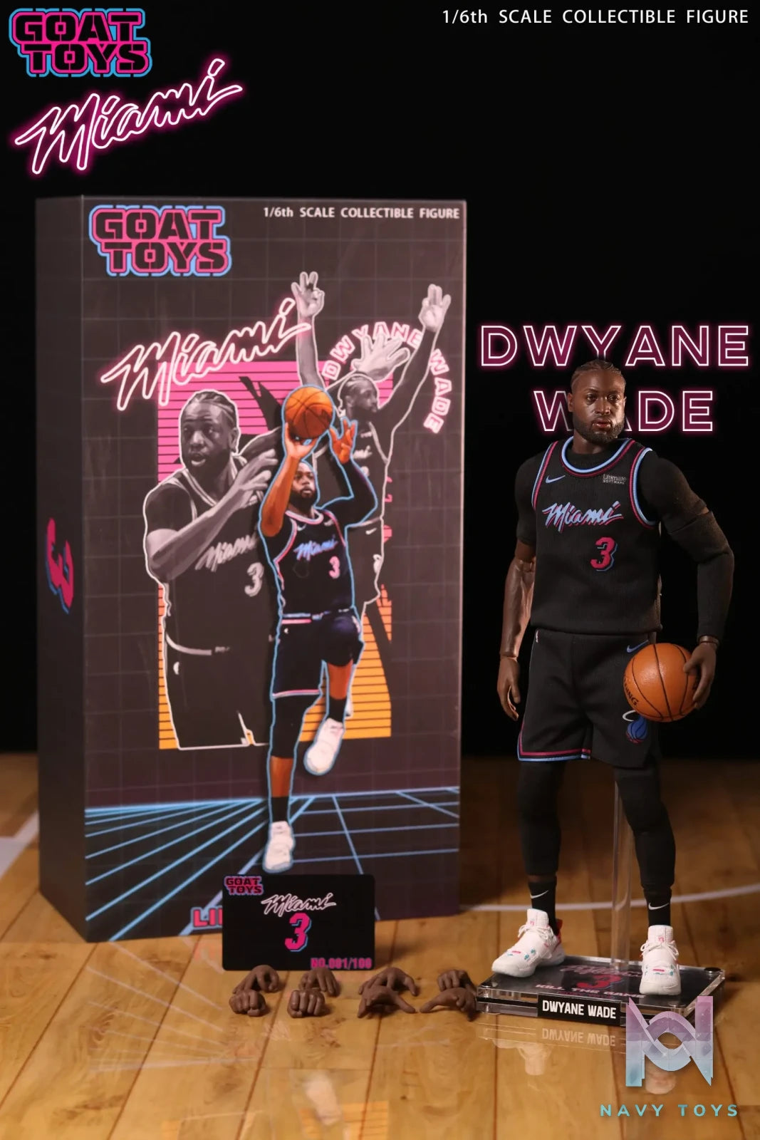 Goat Toys Studio – NBA Miami Heat Wade