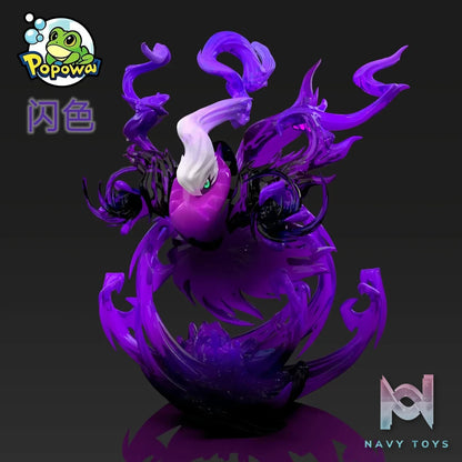 POPOWA Studio - Pokémon 120 Pokémon Series Nightmare Darkrai resin statue Navy Toys anime figure