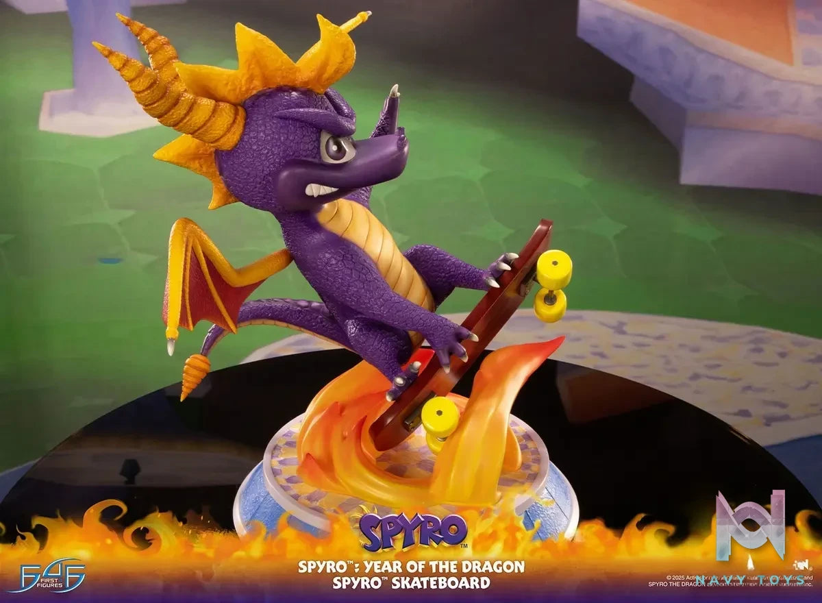 First 4 Figures – Spyro Year of the Dragon SpyroTM Skateboard (Licensed)