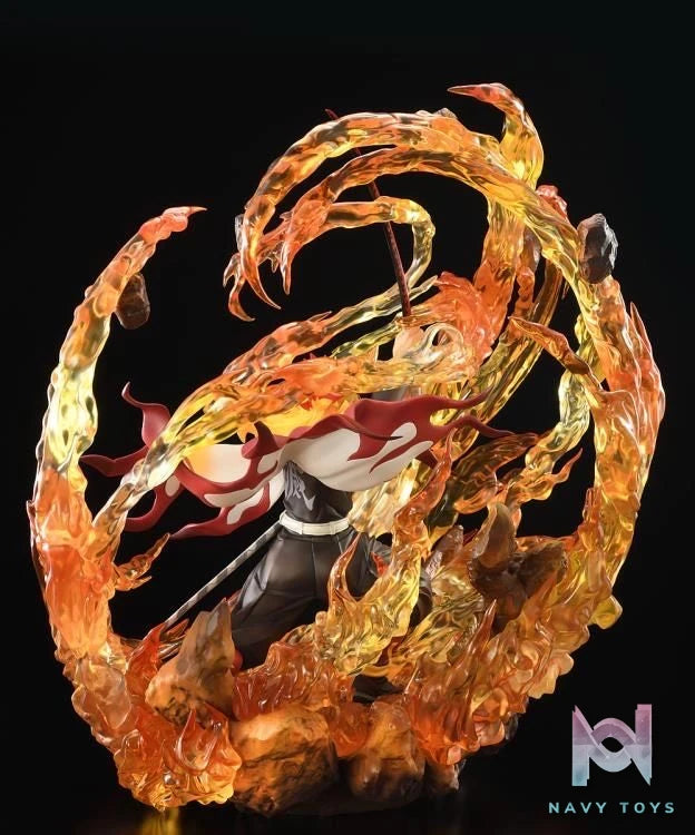 Rengoku DX Ver resin statue Bellfine Studio anime figure