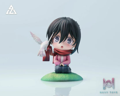 AZ Studio – Chibi Figure Mikasa Under the Tree Attack on Titan