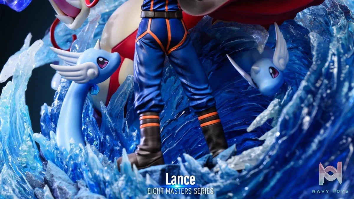 Private DU Studio - Lance & Gyarados - Pokemon resin statue Private DU Studio anime figure
