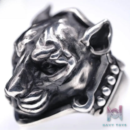 Raven Studio (silver jewelry) – Exclusive Custom Leopard Head Ring Original