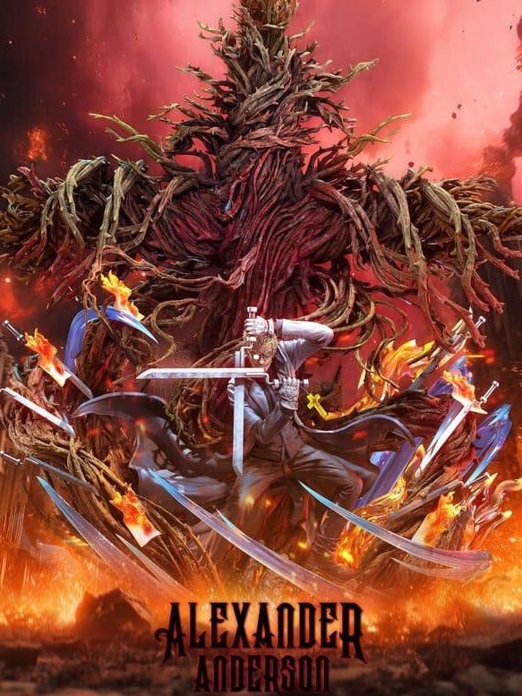 Alexander Anderson - Van Helsing - Dream Box Studio resin statue dream box studio anime figure