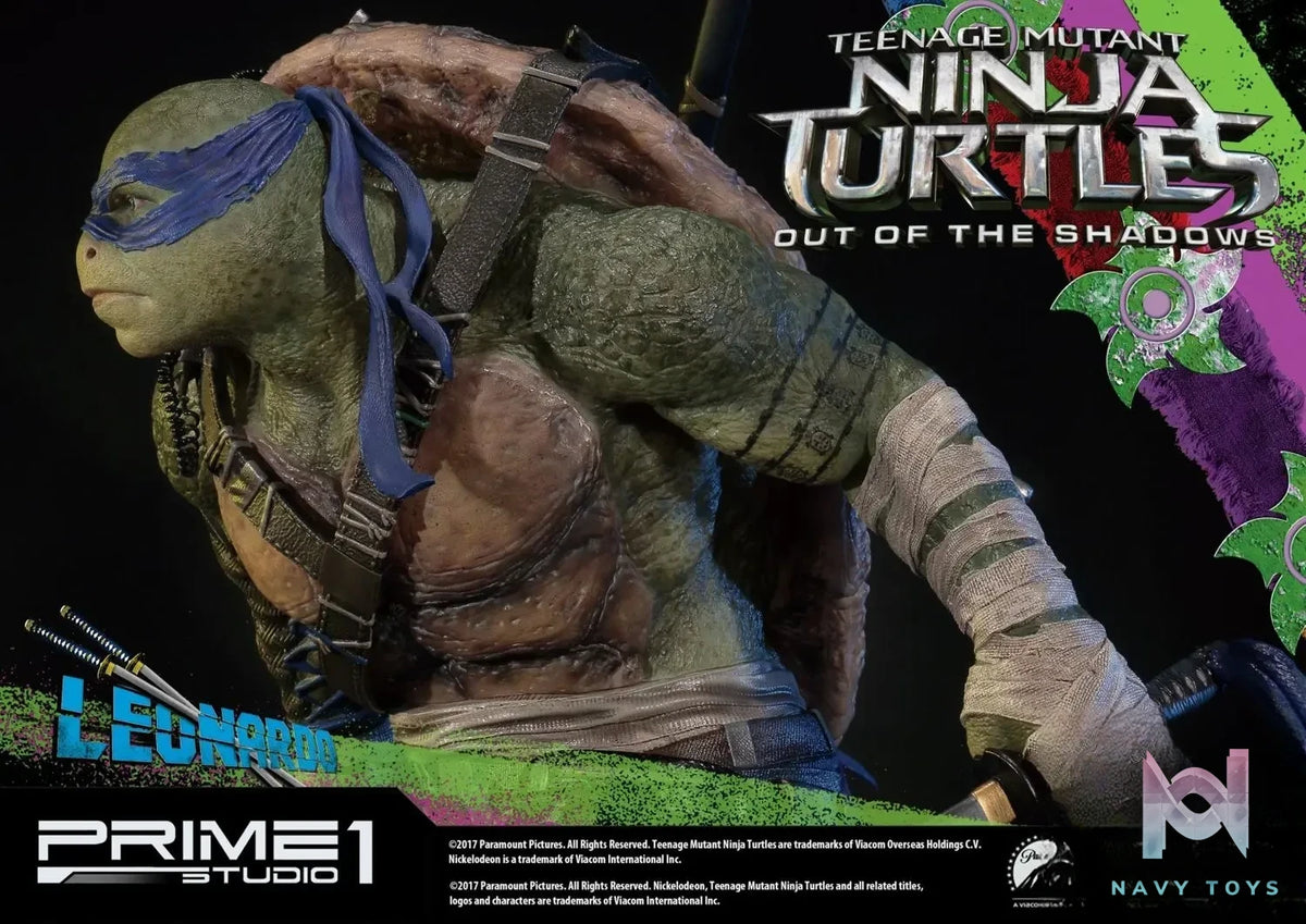 Prime 1 Studio – Premium Masterline Teenage Mutant Ninja Turtles: Out of the Shadows (Film) Leonardo PMTMNT-04 (Licensed)