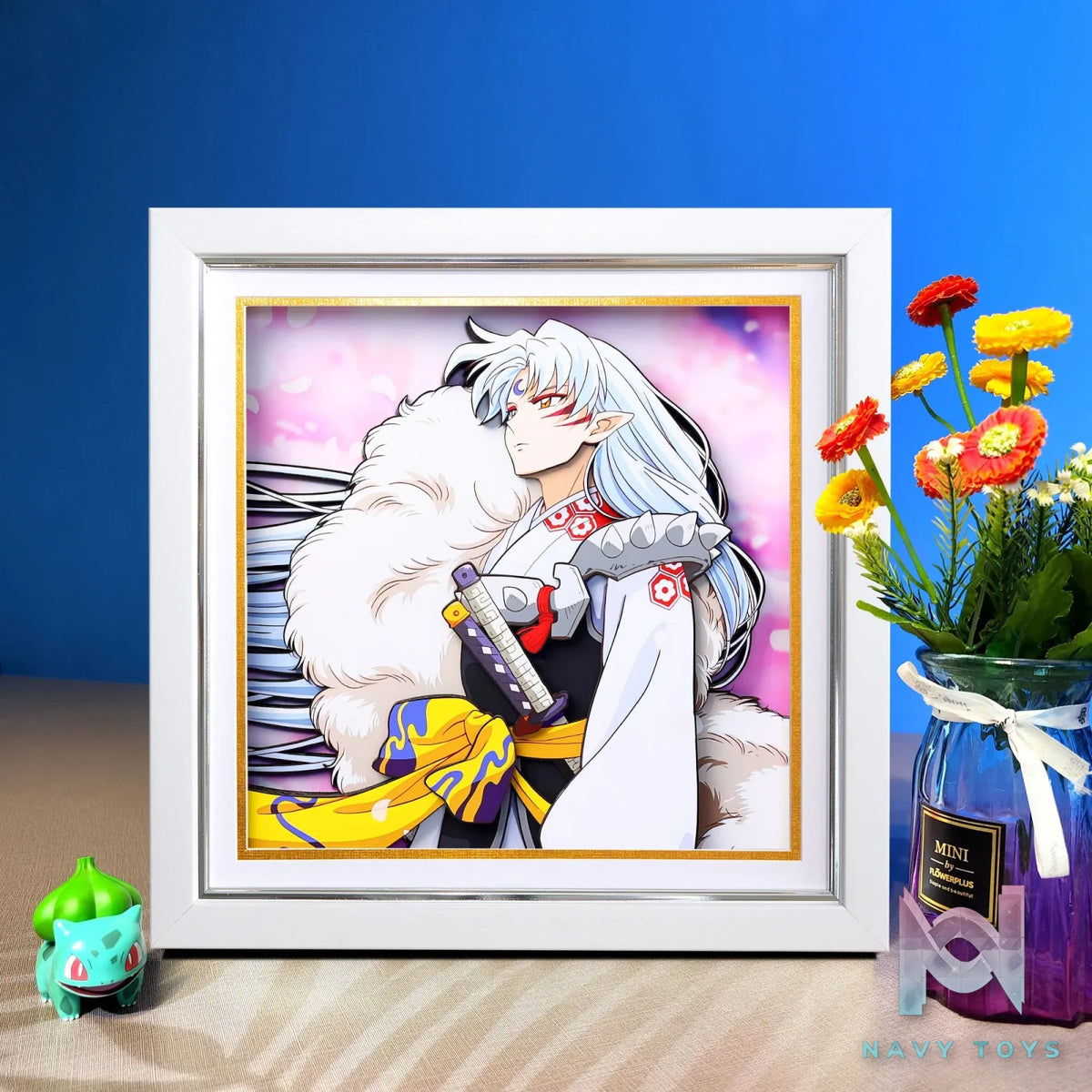 Yu Zhi Jiang Studio – Sesshomaru 3D Decorative Painting Inuyasha