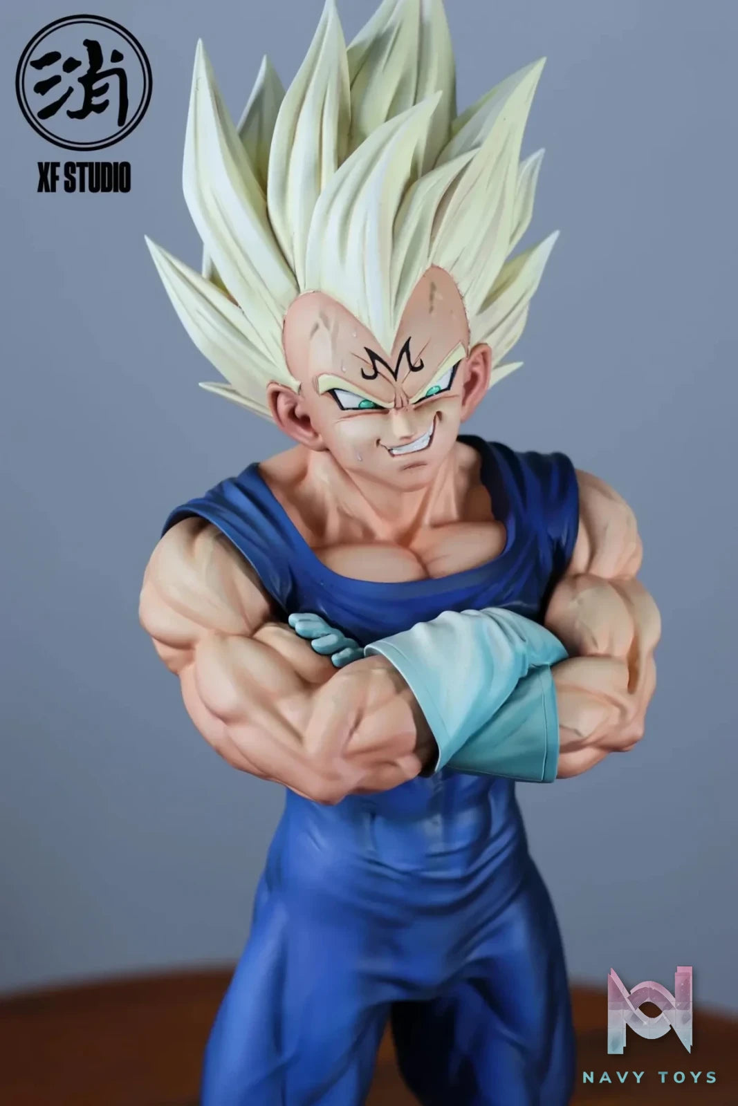 XF Studio - Dragon Ball Demonized Vegeta resin statue Navy Toys anime figure