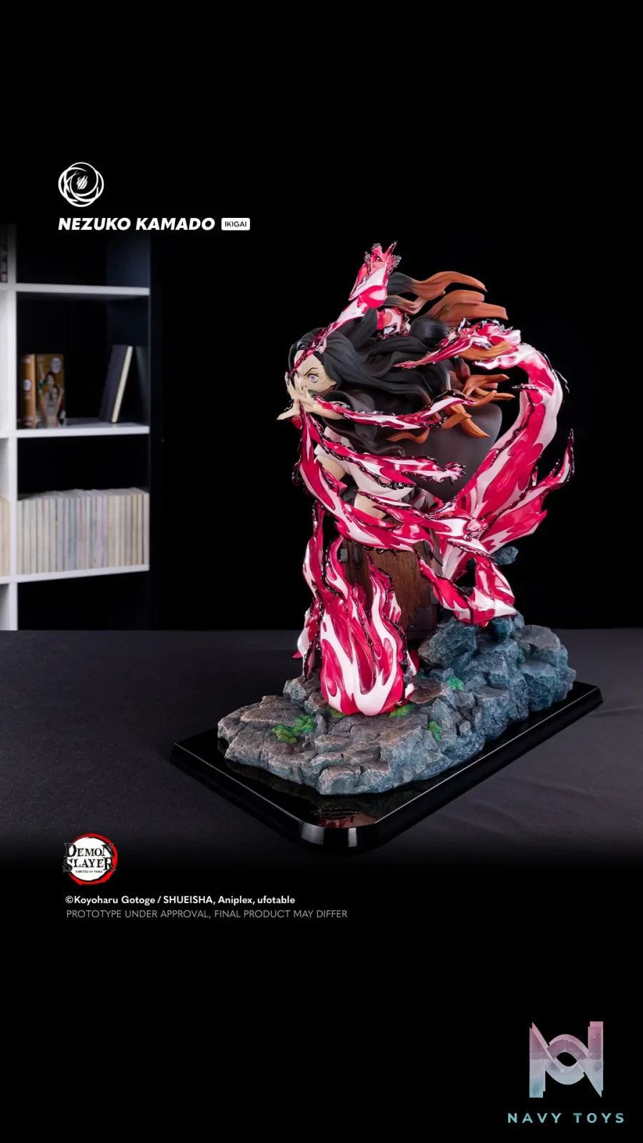 Tsume Studio - Demon Slayer: Kimetsu no Yaiba Nezuko Kamado IKIGAI (Licensed) resin statue Navy Toys anime figure