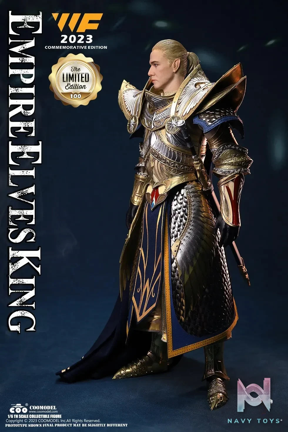 COOMODEL – NS2301 1/6 NIGHTMARE SERIES – EMPIRE KING OF ELVES (Licensed)