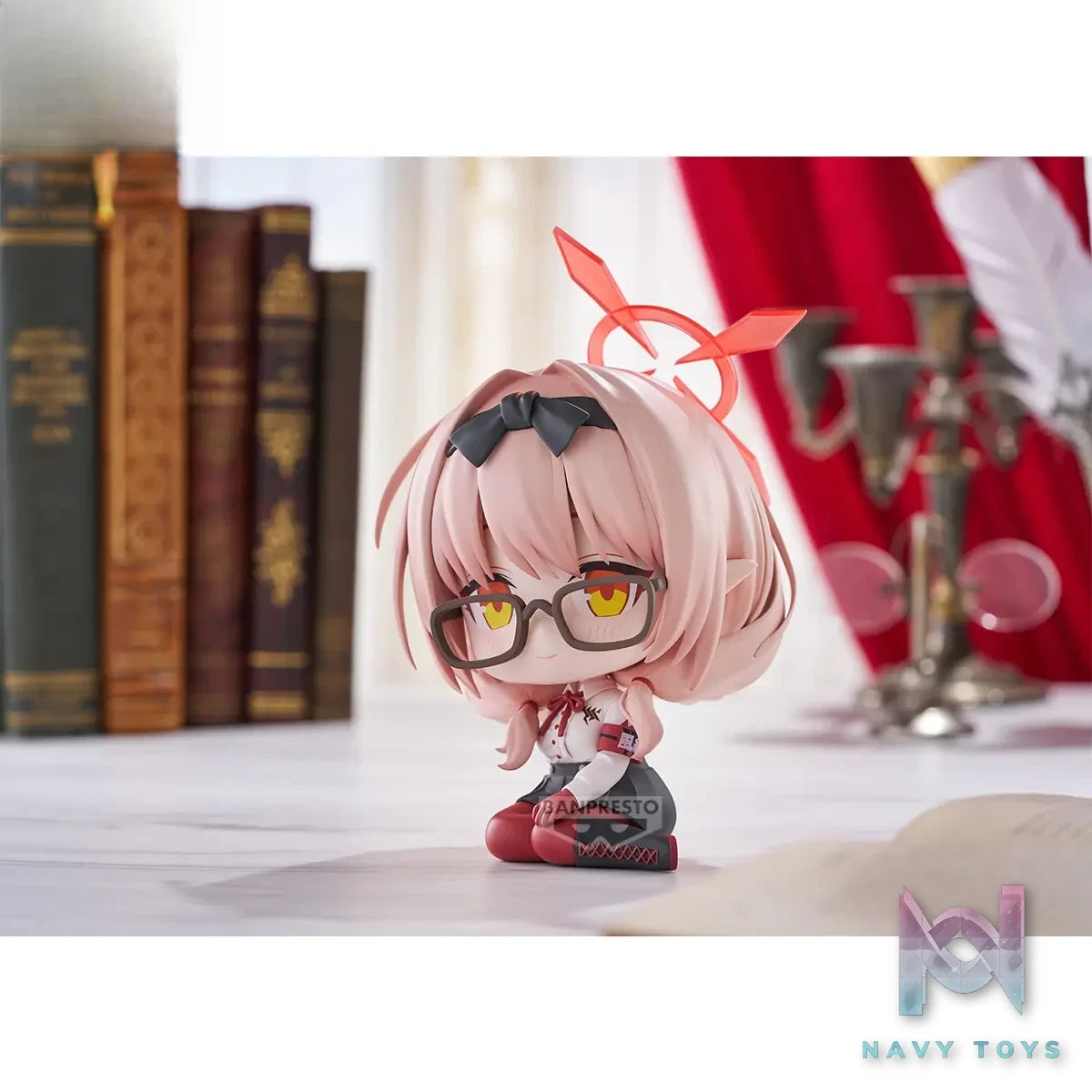 BANPRESTO – Blue Archive Sitting Pose Figure Hinomiya Chinatsu Scale Figure (Licensed)