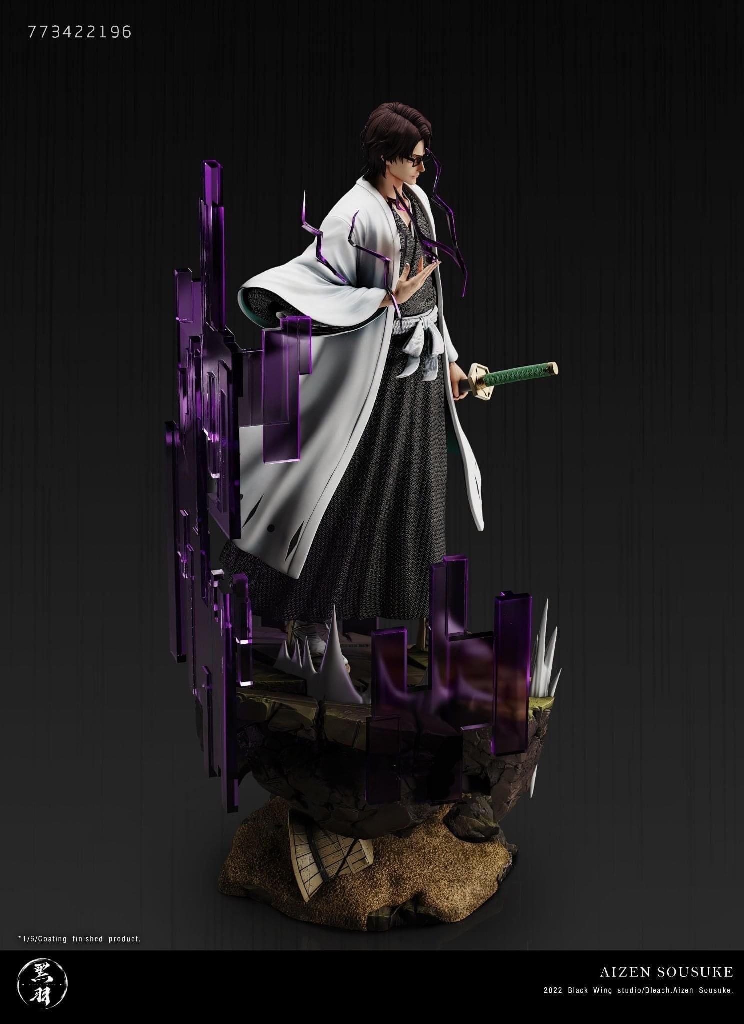 Aizen Sousuke - Bleach - Black Wing Studio resin statue Black Wing Studio anime figure
