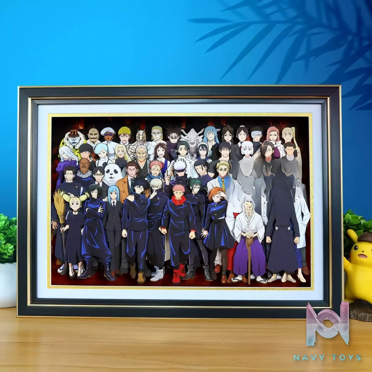 KALA HOME Studio – Jujutsu Kaisen Multiple Characters #05 3D Decorative Painting Jujutsu Kaisen