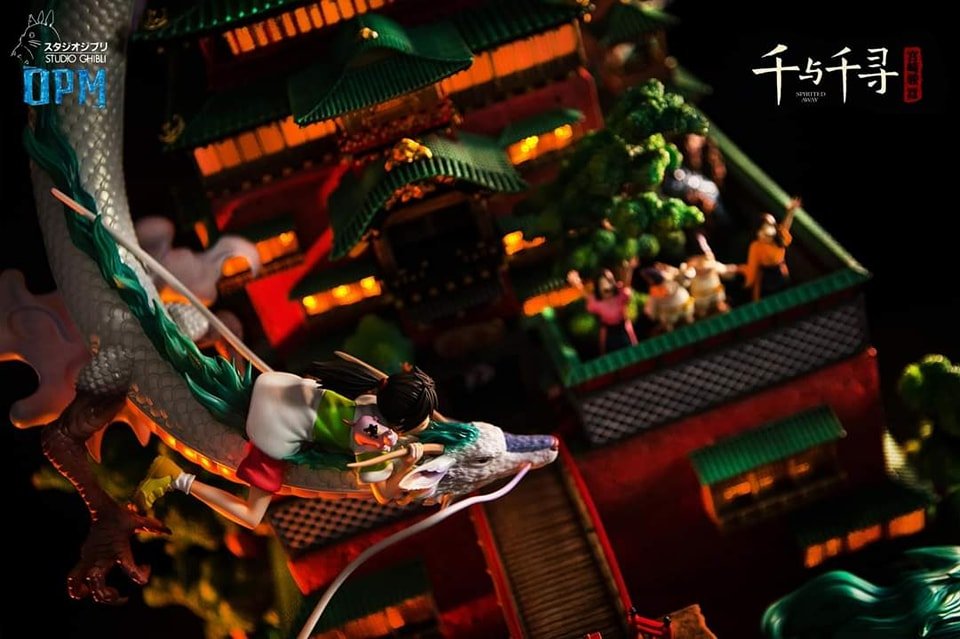 OPM Studio - Chihiro Spirited Away resin statue opm studio anime figure