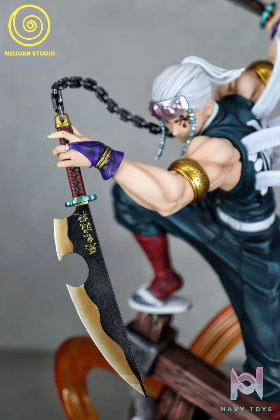 Uzui Tegen resin statue neijuan studio anime figure