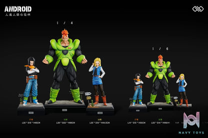Infinite Studio – Dragon Ball Double Scale Android 16 17 18 Set