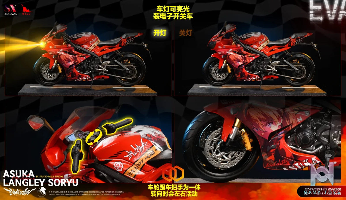 MISS Studio & SX Studio – Neon Genesis Evangelion Motorcycle Girl Asuka