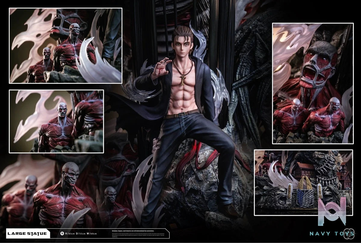 Eren Yeager - Attack On Titan - Hertz Studio resin statue Hertz studio anime figure
