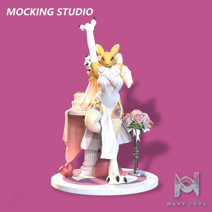 Zhu Yi Wan Jia Studio – Renamon in Wedding Dress Digimon