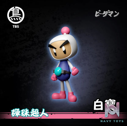 ToyBirds – B-Daman Serious BB001 White Bomberman BB002 Black Bomberman