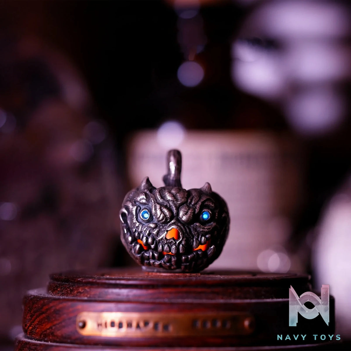 Raven Studio (silver jewelry) – Halloween Exclusive Jack-o’-lantern Pendant Original