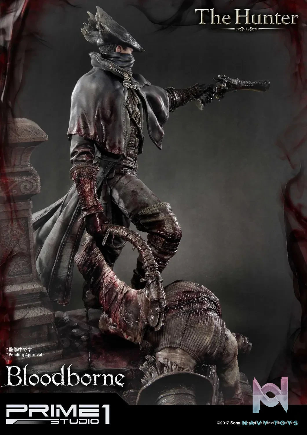Prime 1 Studio – Ultimate Premium Masterline Bloodborne The Hunter UPMBB-02 UPMBB-02EX (Licensed)