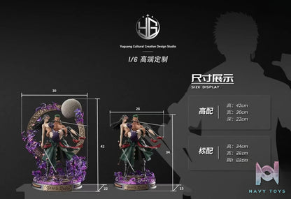 Yuguang Cultural Creative Design Studio – One Piece Roronoa Zoro and Nico Robin