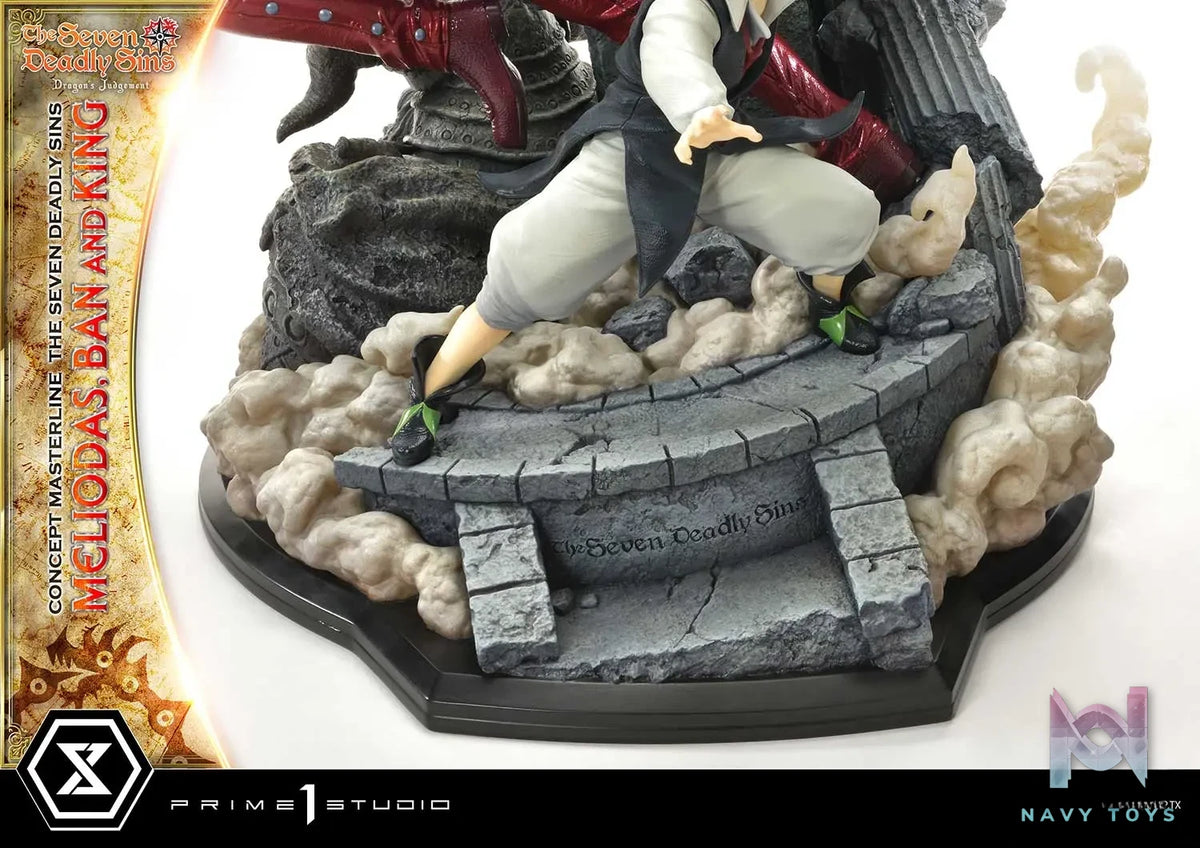 Prime 1 Studio – Concept Masterline The Seven Deadly Sins Meliodas, Ban and King CMNTZ-01 CMNTZ-01DXS (Licensed)