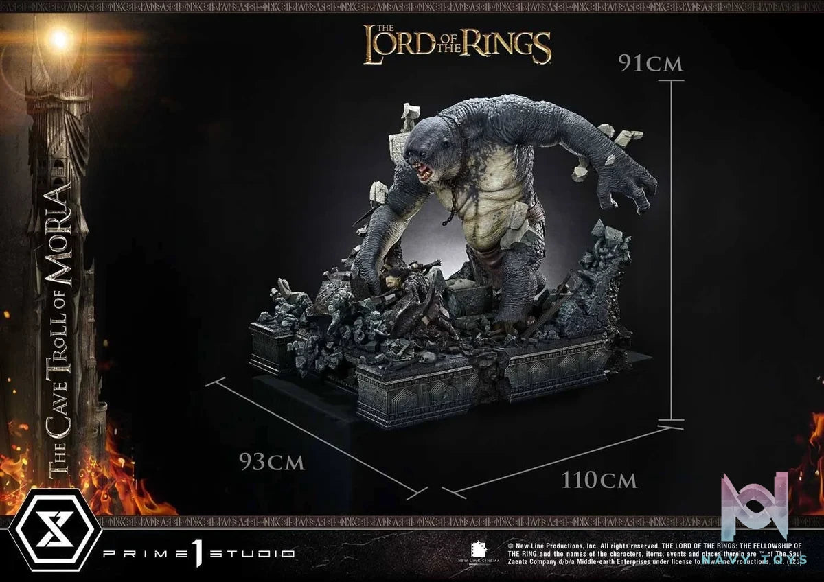 The Cave Troll of Moria resin statue Prime 1 Studio anime figure