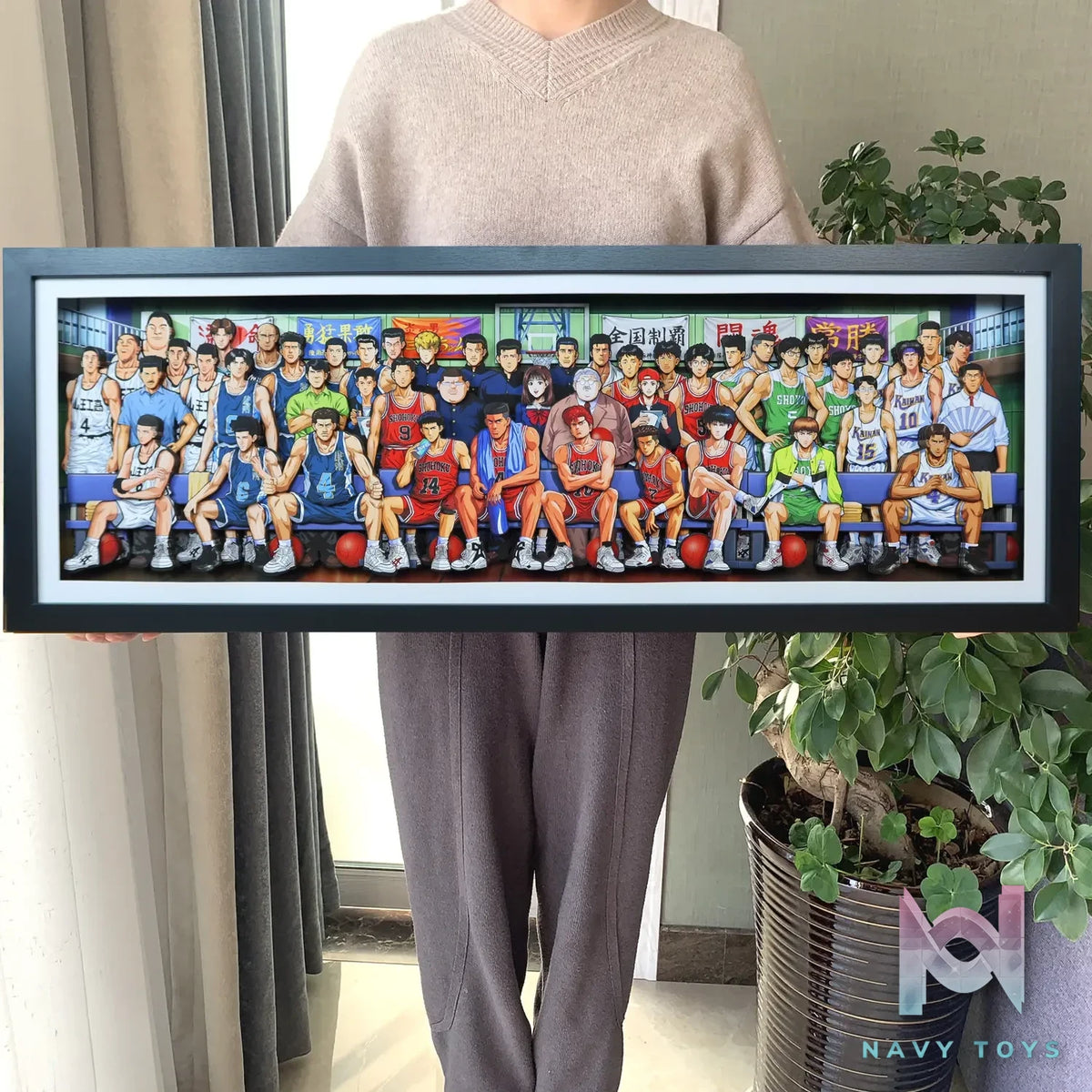 KALA HOME Studio – Slam Dunk Multiple Characters #07 3D Decorative Painting Slam Dunk