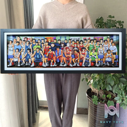 KALA HOME Studio – Slam Dunk Multiple Characters #07 3D Decorative Painting Slam Dunk