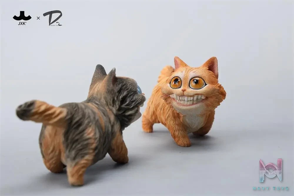 DOUBLE TWO & JXK – Original Urban Legends-Grinning Cat Figurine (Licensed)