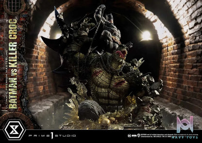 Prime 1 Studio – Ultimate Premium Masterline Batman (Comics) Batman Versus Killer Croc UPMDC-07 UPMDC-07DX UPMDC-07DXS (Licensed)