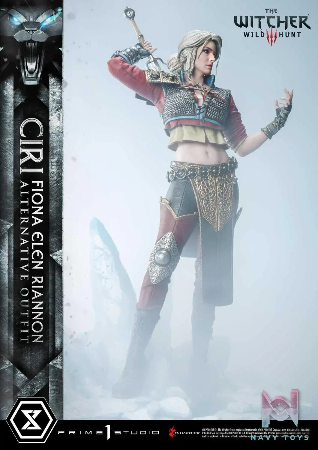 Prime 1 Studio – Premium Masterline The Witcher 3: Wild Hunt Ciri Fiona Elen Riannon Alternative Outfit PMW3-10 PMW3-10DX PMW3-10DXS(Licensed)
