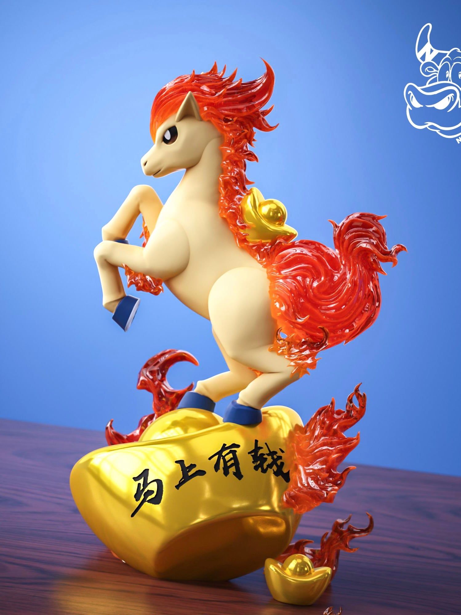 Lucky New Year Horse - NIUZI Studio resin statue NIUZI Studio anime figure