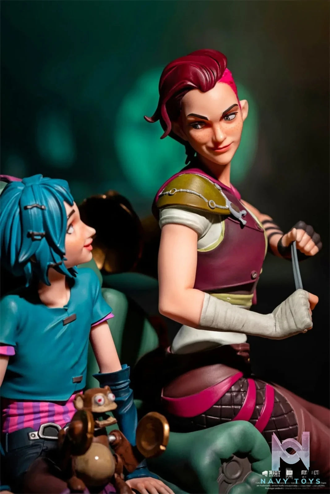 PureArts Studio – RIOT GAMES Arcane: League of Legends Vi & Jinx (Licensed)