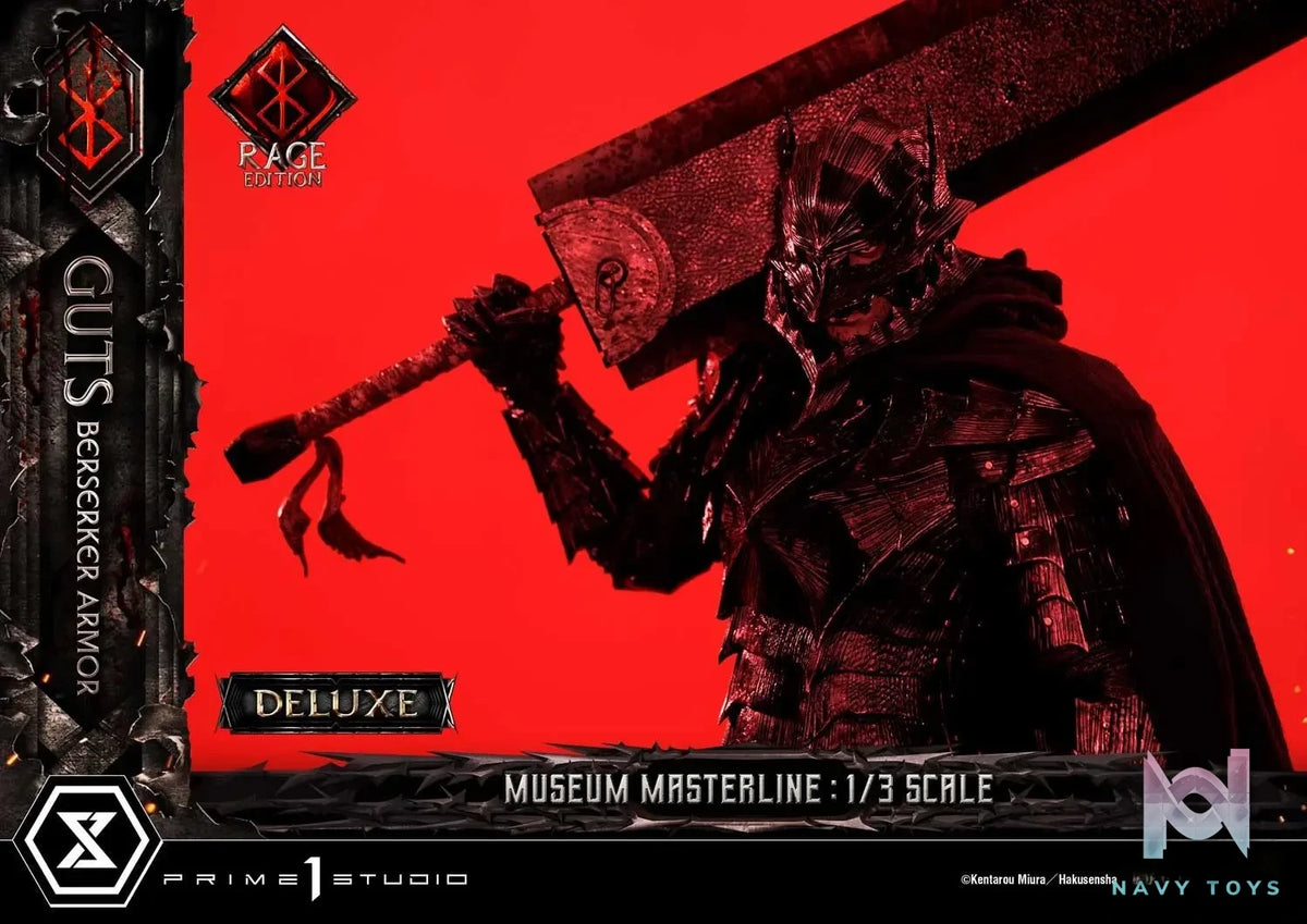 Prime 1 Studio – Museum Masterline Berserk Guts, Berserker Armor Rage Edition MMBR-03 MMBR-03DX MMBR-03DXS (Licensed)