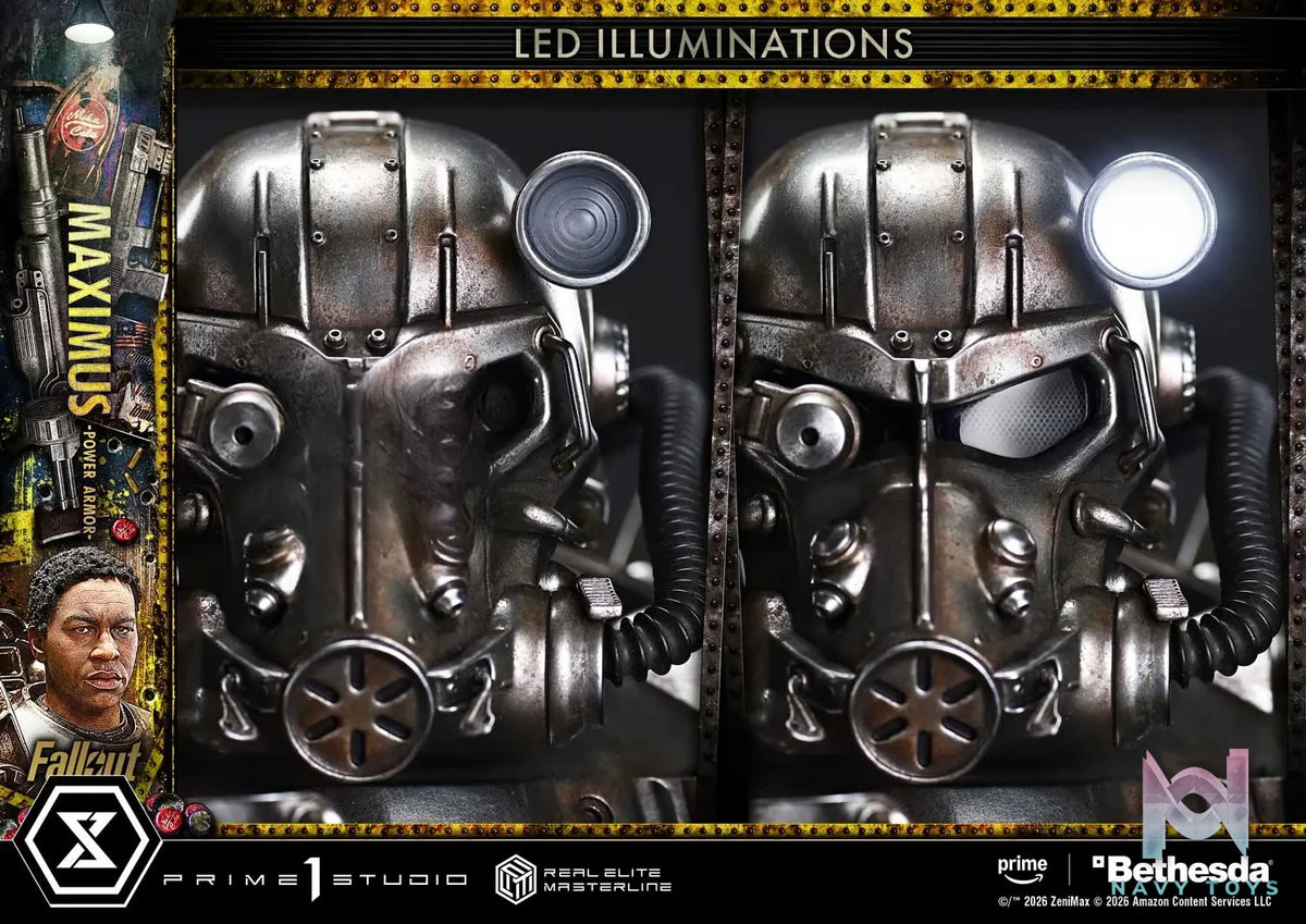 Prime 1 Studio – Real Elite Masterline Fallout Maximus Power Armor REMFO-03 REMFO-03DX REMFO-03DXS (Licensed)