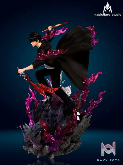 Sung Jinwoo & Cha Hea In resin statue Mapleflare Studio anime figure